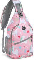 ZOMAKE Sling Bag, Small Crossbody Sling Backpack, Water Resistant Shoulder by ZOMAKE