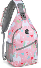 ZOMAKE Sling Bag, Small Crossbody Sling Backpack, Water Resistant Shoulder by ZOMAKE