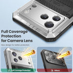 Mitywah Waterproof Case for iPhone 17 Pro, Rugged Metal Case - Image 6