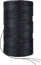 HONGDA Tarred Bank Line Twine, 1920 Feet Nylon Twine #9 Bank Line-Black Nylon - Image 6