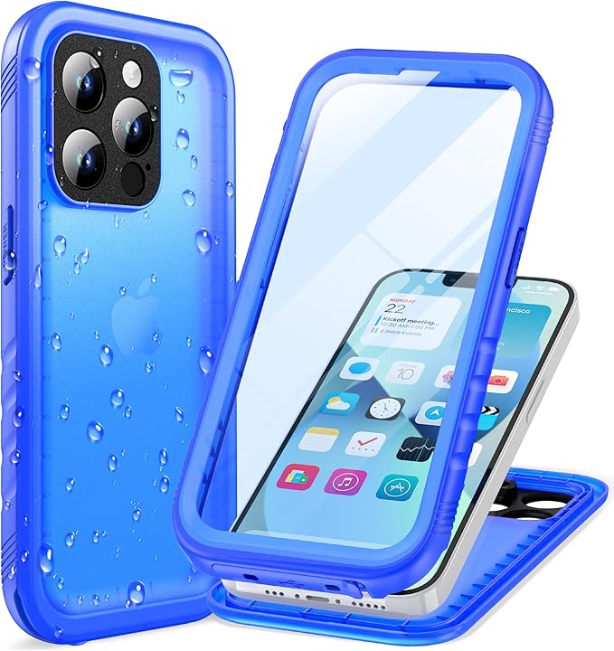 Cozycase Compatible with iPhone 13 Pro Waterproof Case by Cozycase
