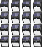 16 Pack Solar Lights Outdoor, 3 Modes/100LED Wireless IP65 Waterproof Solar by kolpop