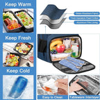 MATEIN Backpack Lunch Box, Water Resistant Mens Lunch Backpack - Image 2