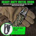 Tactical Paracord Handle，9-core Weaving Paracord Strap - Image 5