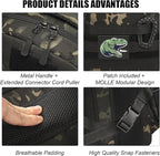 Kids Tactical Backpack Army Molle Bookbag Military Boys Backpack - Image 5