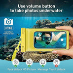 Waterproof Phone Case, with Inside Card Protector, IPX8 Cell Phone Dry Bag Up - Image 3