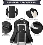 coowoz Travel Backpack For Women Men Airline Approved, Large Hiking Laptop - Image 4