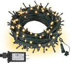 ASENEK Connectable Christmas String Lights 66FT 200 LED 8 Modes by ASENEK