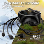 PlugSaf 1 to 3 Splitter Outdoor Extension Cord - Image 4
