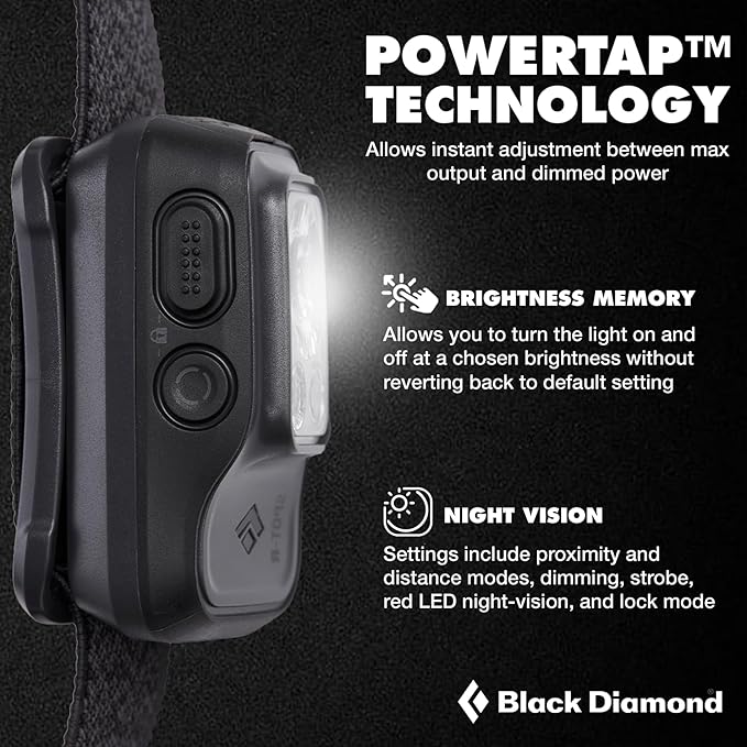 BLACK DIAMOND Spot 400-R Rechargeable Headlamp | 400 Lumens, Dimmable | - Image 3