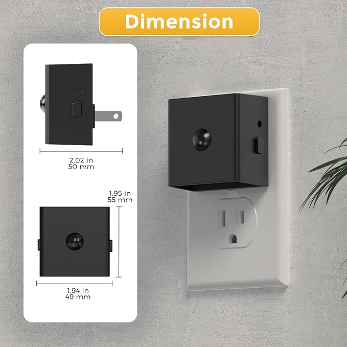 L LOHAS LED Motion Sensor Night Light, Plug in Night Light - Image 5