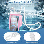 Niveaya [Floatable Floating Waterproof Phone Pouch 2 Pack-Up to 8.5", Large - Image 6