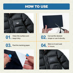 KING MOUNTAIN Self Adhesive Nylon Fabric Repair Patch, 5×8 Inches 8 Pcs - Image 5