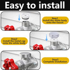 2 Pack Vacuum Breakers Outside Faucet, Stainless Steel Vacuum Breaker Repair - Image 4