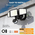 LED Security Lights Motion Sensor Light Outdoor, Waterproof, Flood Light - Image 8