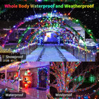 Battery Operated Christmas Lights 2 Pack 18 Feet 50 LED Clear Mini String Lights - Image 3