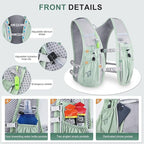 BECOJADDE Running Vest Hydration Backpack - Image 2