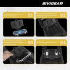 Tactical Molle Phone Holder for Plate Carrier Vest, Quick Release & Adjustable - Image 4