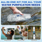 1L Collapsible Water Filter Bags and Water Filter Coupling Kit Compatible - Image 5