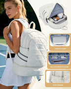 Gym Backpack for Women Men, Lightweight Gym Bag - Image 3