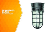 Woods L1706BLK Vandal Resistant 150W Incandescent Security Light, Ceiling Mount - Image 5