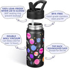 Fanhaw 18 Oz Kids Insulated Water Bottle - Image 2