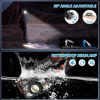 Staaricc Headlamp Rechargeable, LED Headlamp - Image 6
