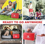 Gevoke 410 Piece Waterproof Hard Shell First Aid Kit - Image 7