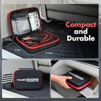 VCANENERGY Car Emergency Safety Kit Bag - Image 3