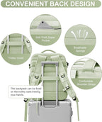 WONHOX Large Travel Backpack Carry on Flight Approved Laptop Work Business - Image 5