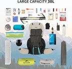 Naturehike 30L Rock 2.0 Upgraded Internal Frame Hiking Backpack - Image 4
