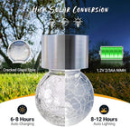 GIGALUMI Solar Lights Outdoor Waterproof, 8 Pack Solar Hanging Lights Garden - Image 4