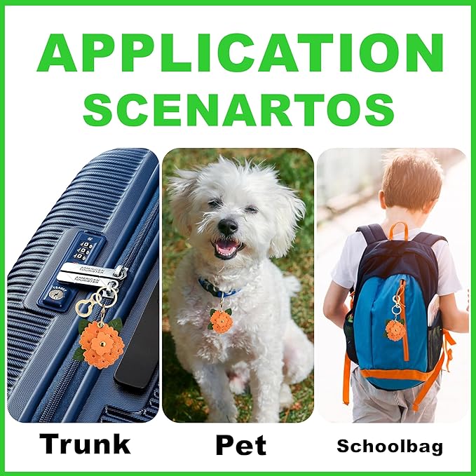 BORKUANA Leather Keychain Holder Case Compatible - Image 6