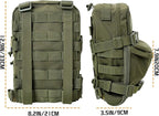 Tactical Hydration Backpack for 2L Hydration Bladder, Lightweight Hydration - Image 3
