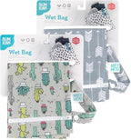 Bumkins - Waterproof Wet Bag - For Baby, Swim Suit, Cloth Diapers, Pump Parts - Image 6