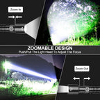 Rechargeable Flashlights High Lumens, Super Bright LED Small Powerful Tactical - Image 7