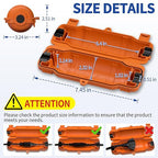 9 Pack Outdoor Extension Cord Safety Cover - Image 2