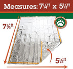 Emergency Thermal Mylar 2 Person Sleeping Bags -Ultra Compact - Image 4