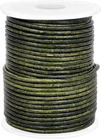GENIQUE Real/Genuine Round Leather String Cord - Image 2