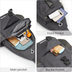 G4Free Canvas Sling Bag Crossbody Backpack - Image 5
