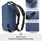 STOVER 5/10/25/30/40/55L Waterproof Dry Bag- Roll-Top Backpack w/Phone Case- - Image 4