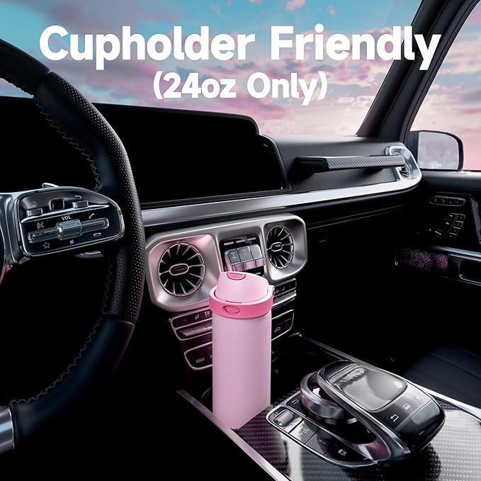 24 oz Insulated Water Bottle for Men: Meoky Stainless Steel Water Bottle - Image 8