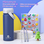 GoKEDA 18oz Kids Water Bottle, Insulated Water Bottles - Image 2