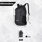 Daypack Ultralight Foldable Water-Resistant Nylon Durable Tear-Resistant - Image 2