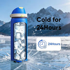 Insulated Water Bottle with Straw - Image 7