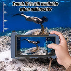 Underwater Phone Case for Snorkeling & Diving, IP68 Waterproof Case for Swimming - Image 3