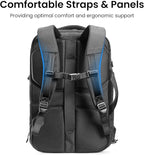 tomtoc Travel Backpack 40L, TSA Friendly Flight Approved Carry-on Luggage Hand - Image 7