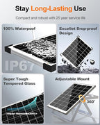 SOLPERK 12V 50W Solar Battery Charger - Image 4