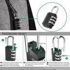 Mancro Laptop Backpack for Travel, Anti-theft Laptop Backpack for Men Business - Image 3