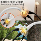 25 ft 12 Gauge Heavy Duty 3 Outlet Extension Cord Splitter - Image 5